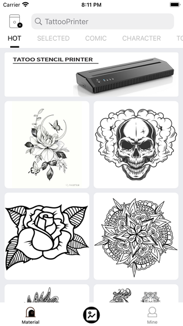 tattooprinter纹身转印机下载