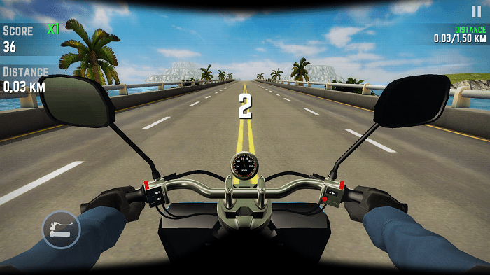 公路骑手破解版(Traffic Rider)