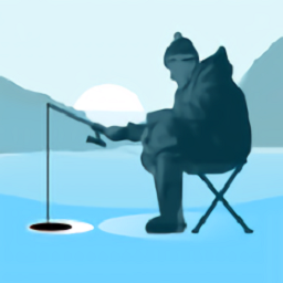冰钓ice fishing