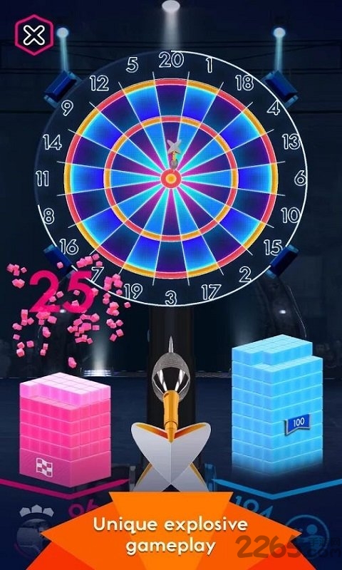 愤怒的飞镖手机游戏