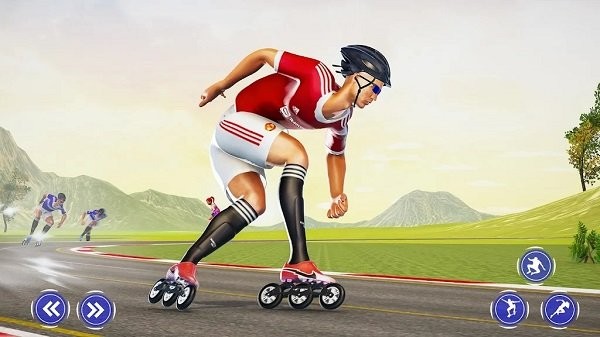 轮滑特技赛车游戏下载