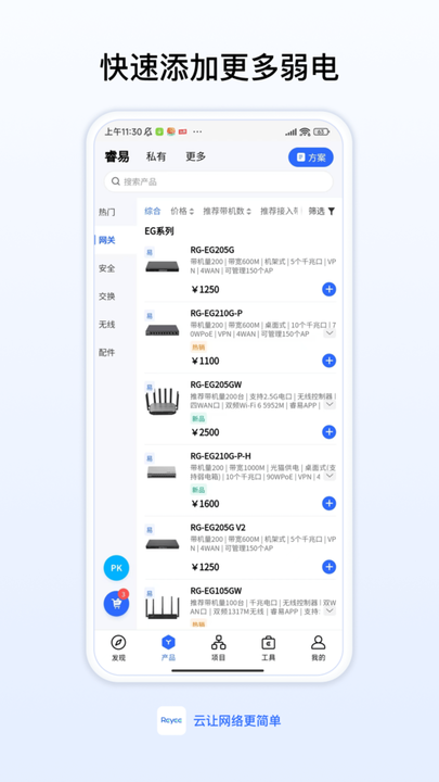 睿易管理平台