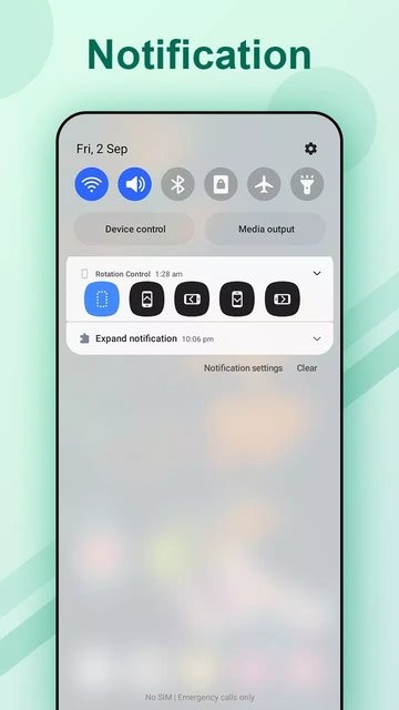 rotation control屏幕旋转控制app
