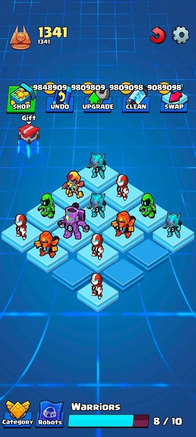2048合并机器人游戏(2048 robots)