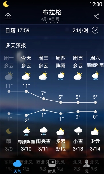 墨迹天气2016旧版本