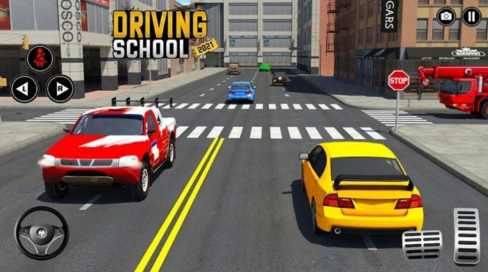 真实汽车驾驶学校游戏(driving school)