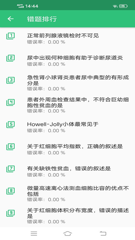 临床医学检验学主治医师题库app 临床医学检验学主治医师题库手机版下载