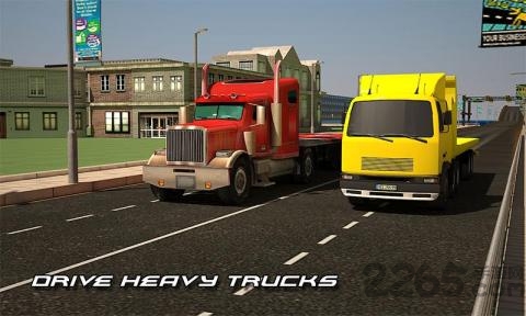 山坡卡车3d游戏