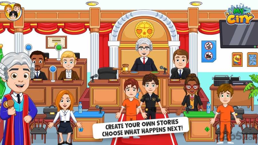 我的城市警察和强盗游戏