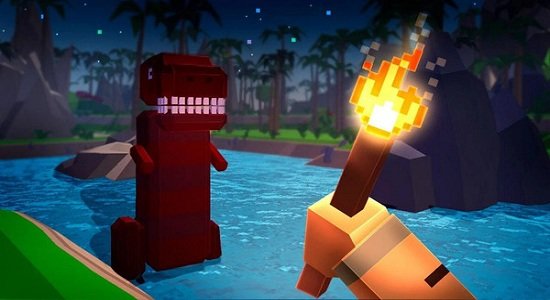 像素荒野求生恐龙岛游戏