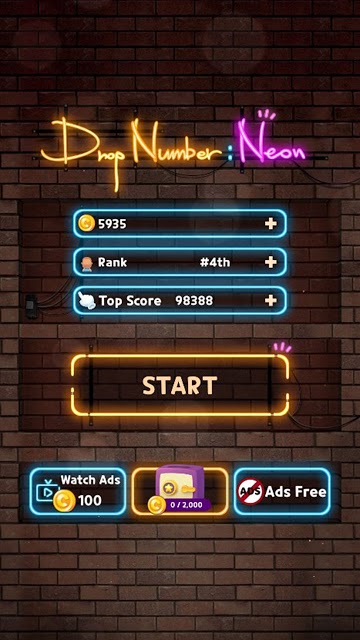 霓虹灯2048手游