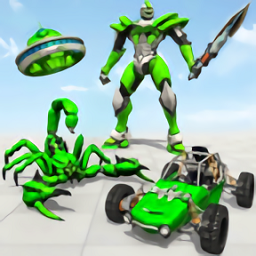 蝎子机器人车游戏(scorpion robot transform)