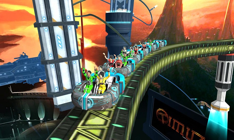 过山车模拟器空间无限金币版(Roller Coaster Simulator Space)