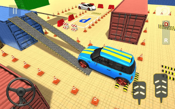 现代驾驶停车场3d游戏