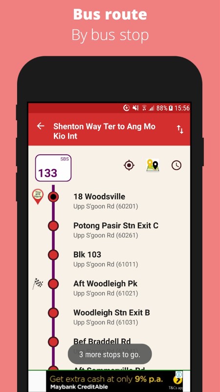 新加坡巴士抵达时间软件(sg bus)
