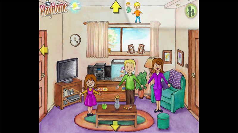 娃娃屋咖啡厅小游戏(my playhome)