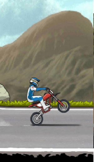 快手鬼火翘头游戏(wheelie challenge)