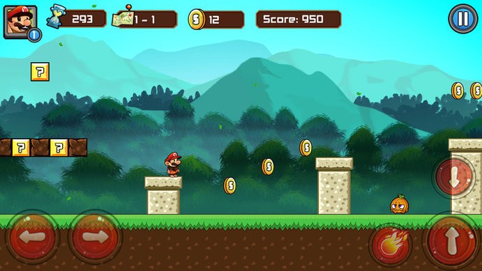 马里奥的世界大冒险游戏