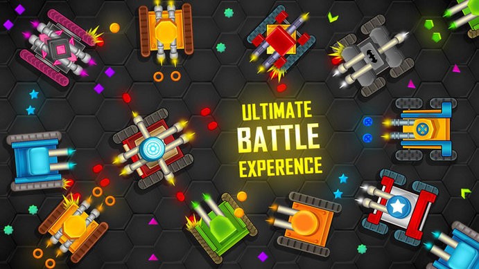 多人坦克战争io游戏