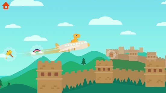 恐龙飞机儿童游戏(dinosaur plane)
