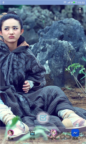 赵丽颖手机主题桌面