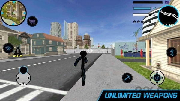 彩虹钢铁火柴人绳索英雄中文版