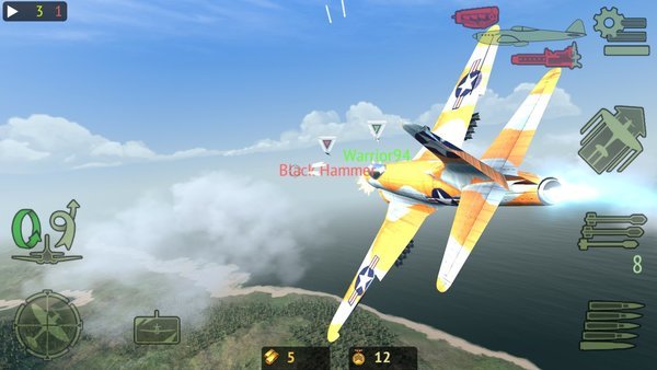战机第二次世界大战游戏(战机二战Warplanes: Online Combat)