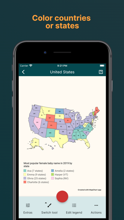 mapchart app