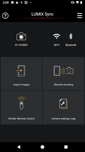 lumix sync app