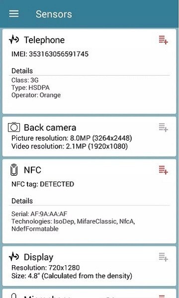 sensors app