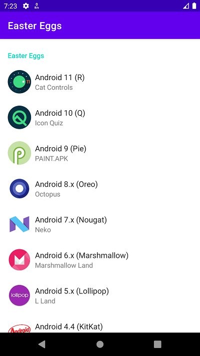 Easter eggs app(安卓彩蛋软件)