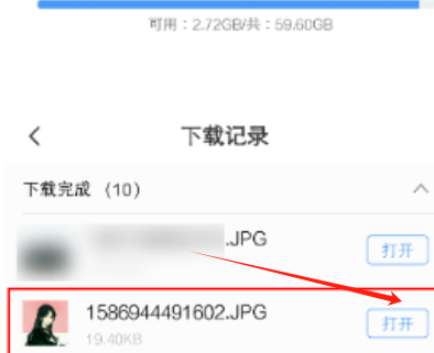 vivo浏览器怎么看下载记录