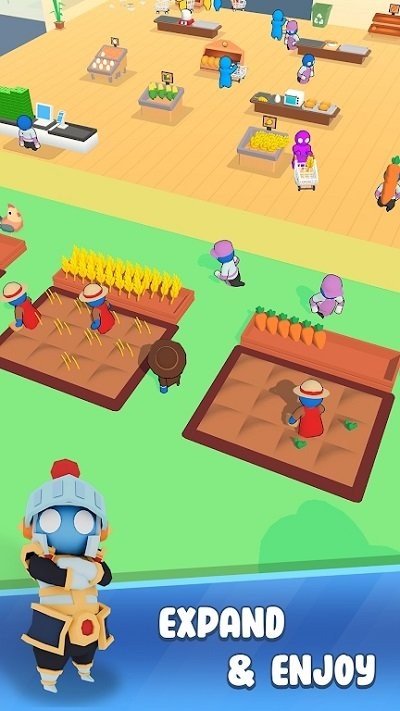 迷你超市闲置农场大亨游戏(mini mart idle farm tycoon)