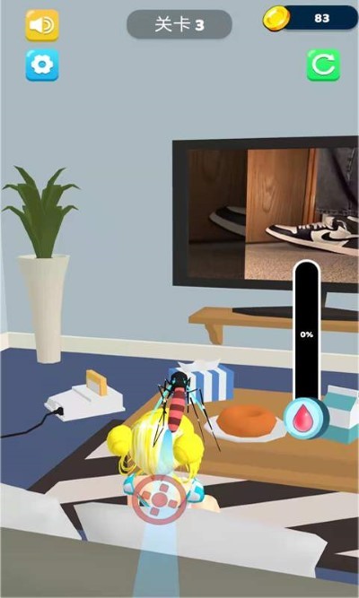 疯狂打蚊子游戏