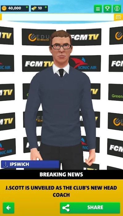 足球俱乐部经理2025无限金币版(FCM25)