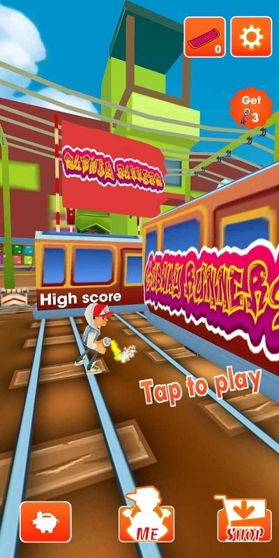 地铁冲浪运动员游戏