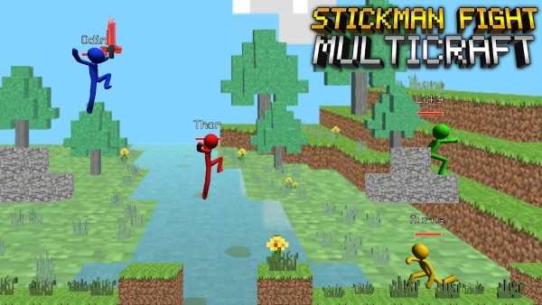 像素世界火柴人战斗免费版(stickman fight)