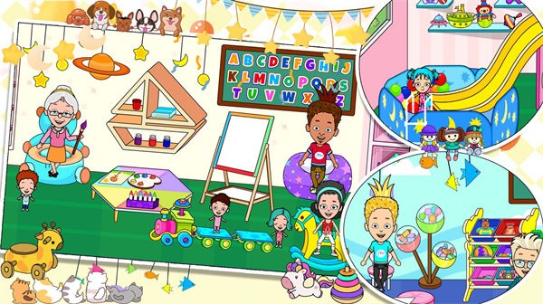 米加王国建小镇游戏