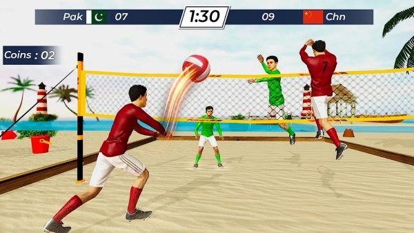 沙滩排球大作战游戏(volley ball)