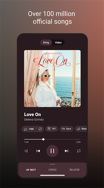 YouTube Music app