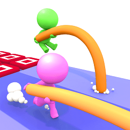 撑杆跳赛跑最新版(Stick Race)