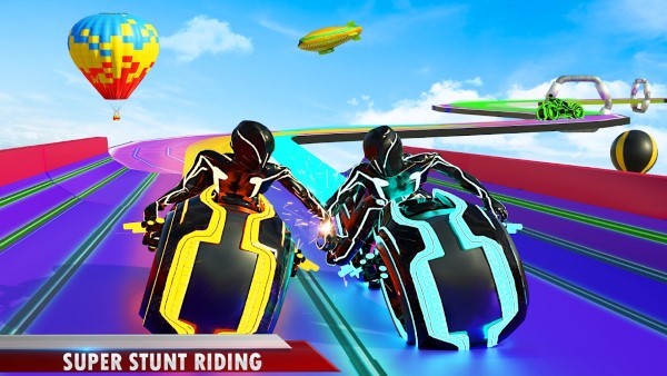 超级摩托特技赛车游戏(super bike stunts racing)