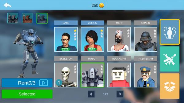 终极沙盒新手换皮肤方法