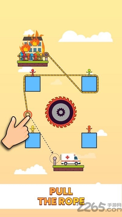 火柴人绳索救援手机版