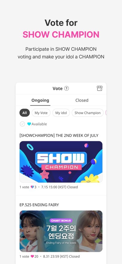 idolchamp冠军秀中文版