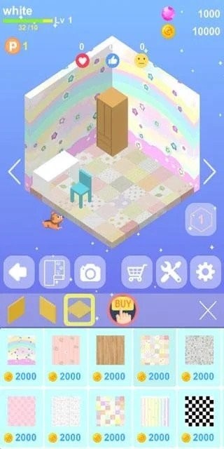房间装饰2048游戏