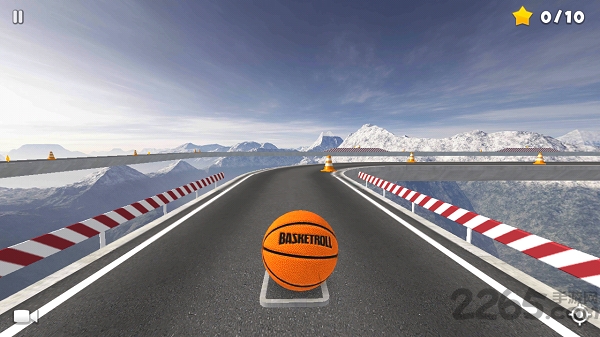 滚动的蓝球手机版