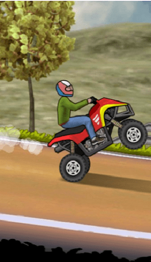 快手鬼火翘头游戏(wheelie challenge)