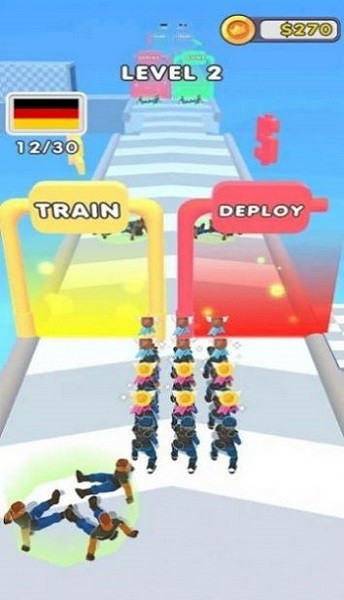 士兵跑步者游戏(troops runner)