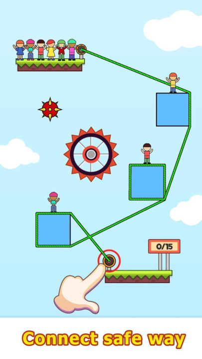 绳索英雄拯救人类手游